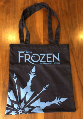 Disney Frozen The Broadway Musical Canvas Tote Bag Theater Exclusive Nwot