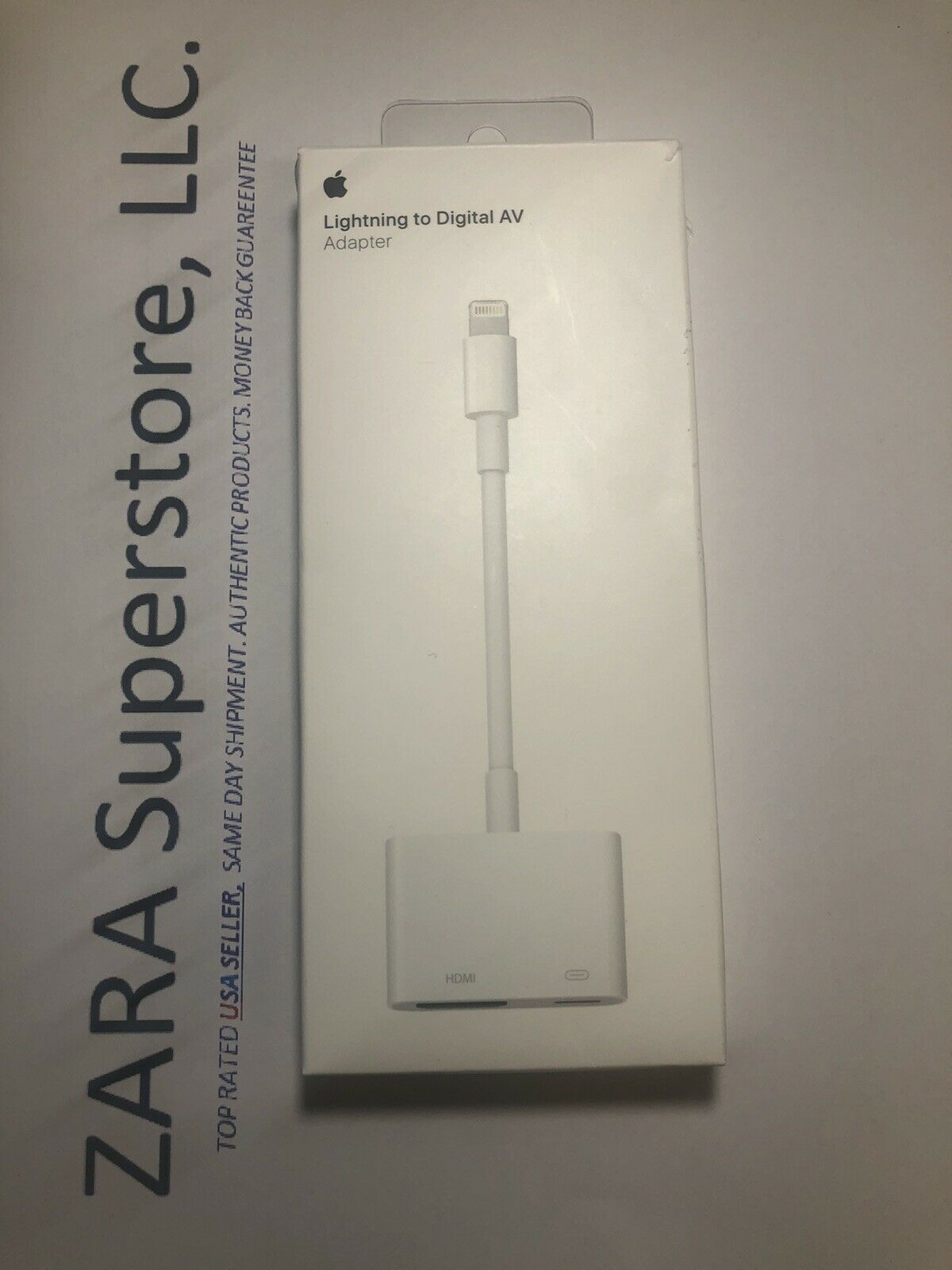 Genuine Apple Lightning To Hdmi Digital Av Adapter For Iphone Ipad Md826am/a