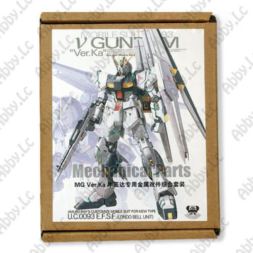 Metal Details Up Parts Set For Bandai 1 100 Mg New Nu V Gundam Ver Ka Model Kit
