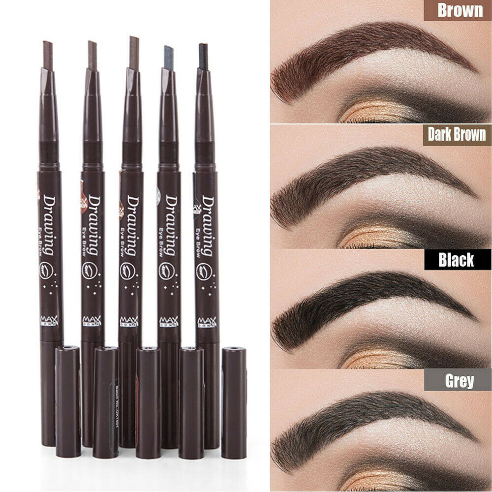 Waterproof Drawing Eye Brow Eyeliner Eyebrow Pen Pencil Brush Makeup Cosmetic