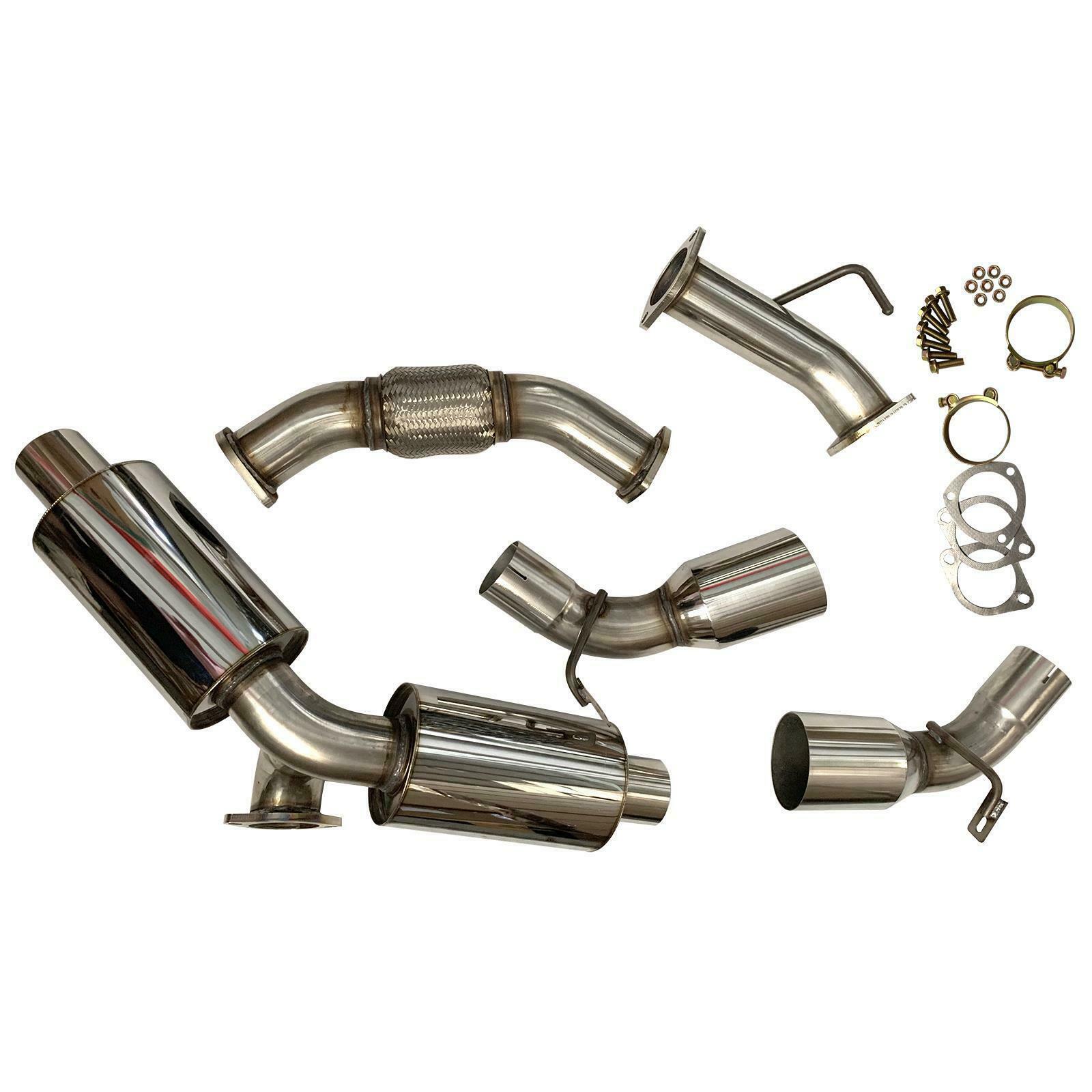 Stainless Dual Muffler Catback Exhaust System For Toyota Mr2 2.0l 1998cc