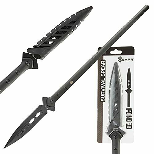 Reapr 11003 Survival Spear Stainless Steel Hunting Spear Tactical Throwing Sp...