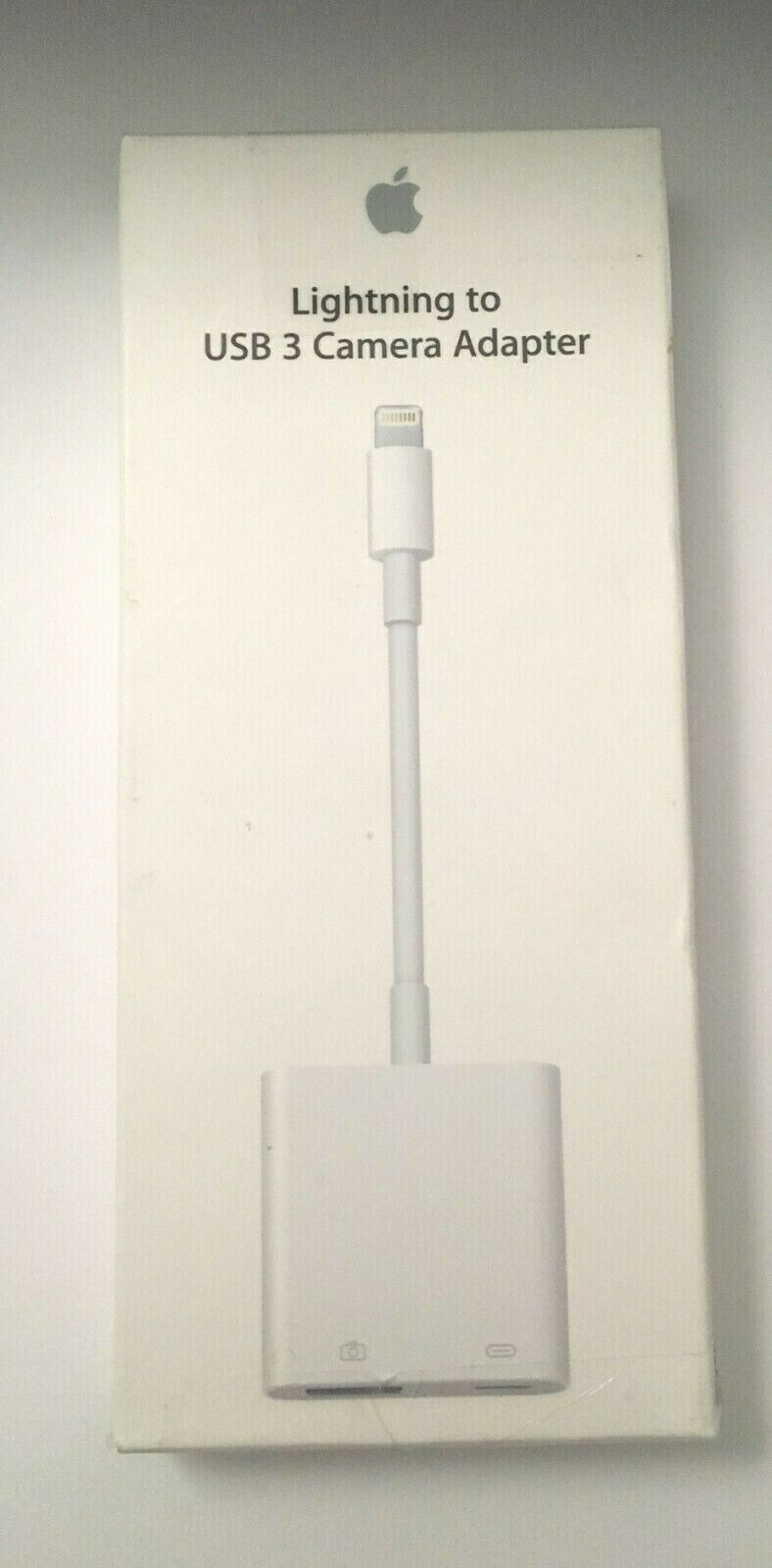 Apple Lightning To Usb 3 Camera Adapter Mk0w2am/a For Ipads Iphone, New, Genuine