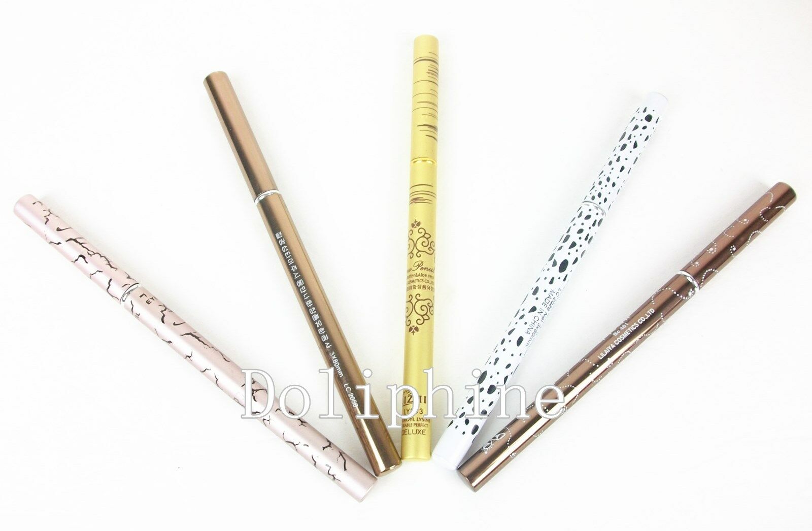 Long-lasting Eyeliner Eyebrow Liner Pencil With Brush For Makeup Tools